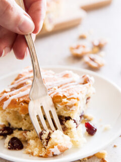 Cranberry Walnut Coffee Cake Image