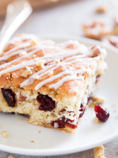 Cranberry Walnut Coffee Cake Picture
