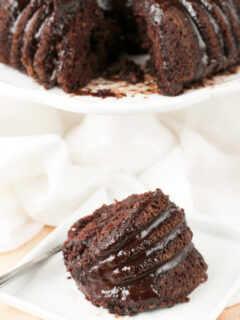 Dark Chocolate Avocado Cake Image