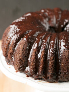 Dark Chocolate Avocado Cake Pic