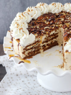 Gingersnap Turtle Icebox Cake Picture