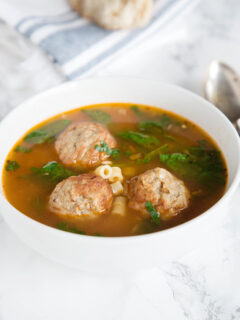Italian Meatball Soup Image