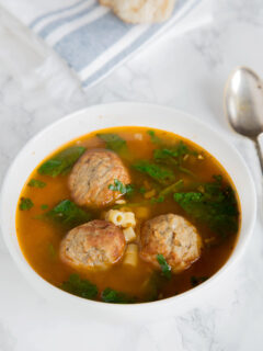 Italian Meatball Soup Picture