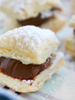 Miguelitos with Chocolate Photo