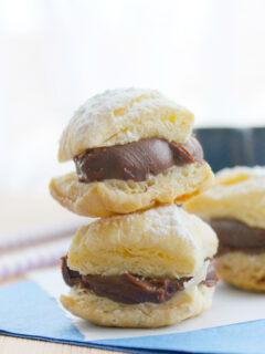 Miguelitos with Chocolate Picture