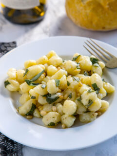 Parmesan Gnocchi with Sage Butter Image