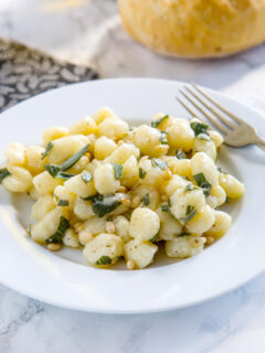 Parmesan Gnocchi with Sage Butter Picture