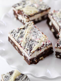 Peppermint Bark Brownies Image