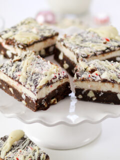 Peppermint Bark Brownies Photo