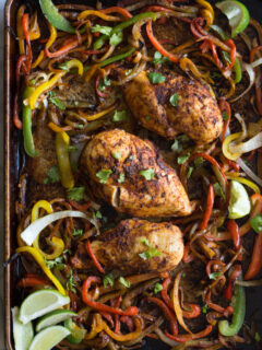 Sheet Pan Chicken Fajitas Image