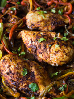 Sheet Pan Chicken Fajitas Pic