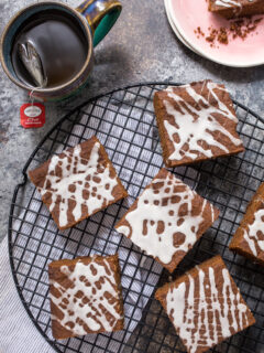 Spiked Gingerbread Bars Image