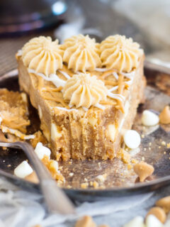 White Chocolate Peanut Butter Blondies Pic