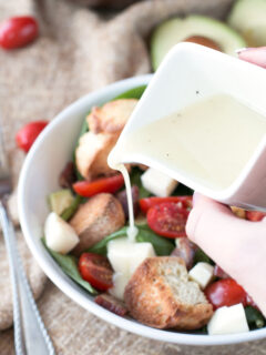 Avocado Caprese Panzanella Salad Picture