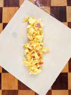 Bacon Egg and Cheese Egg Rolls Picture