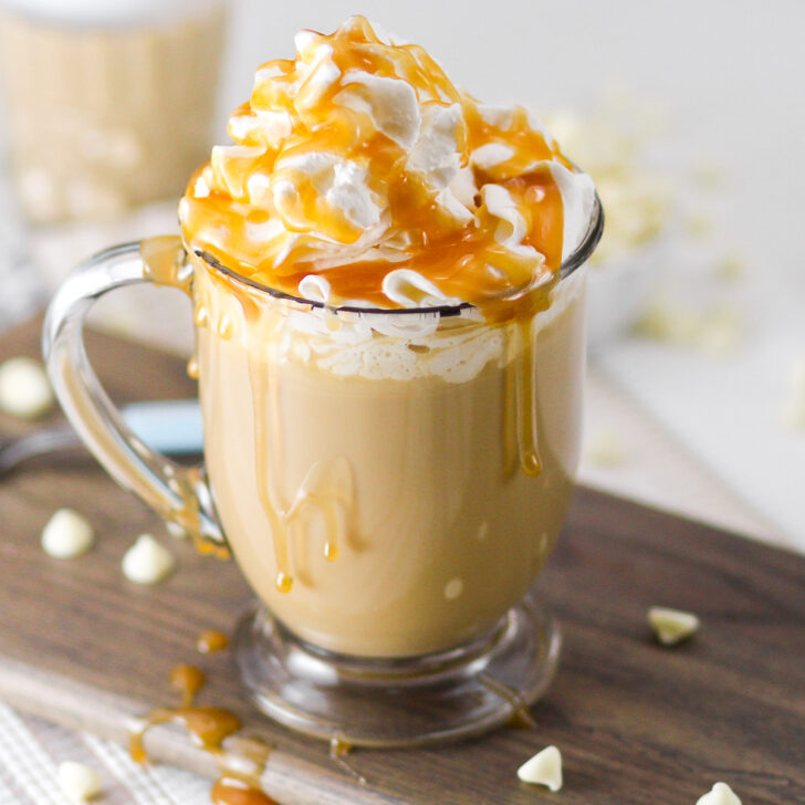 Boozy White Chocolate Milky Way Mocha Photo