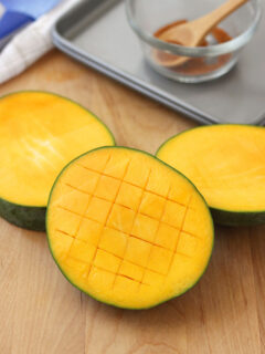 Broiled Mango with Greek Yogurt Picture