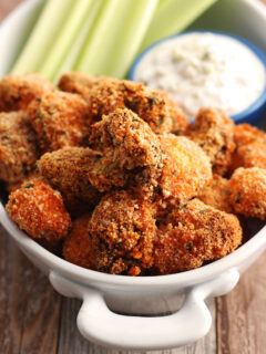 Buffalo Broccoli and Cauliflower Bites Pic