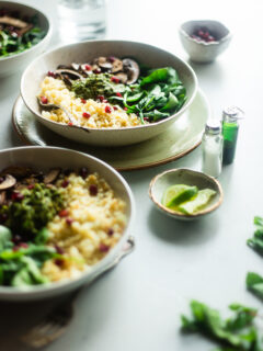 Detox Cauliflower Mushroom Bowls Pic