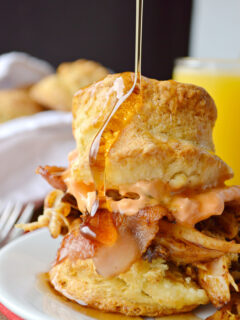 Pulled Pork Breakfast Biscuits Picture
