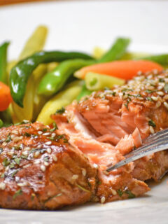 Roasted Teriyaki Salmon Photo