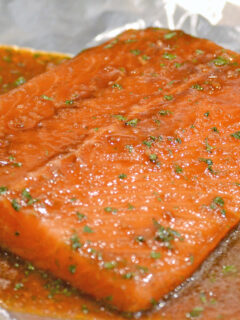 Roasted Teriyaki Salmon Picture