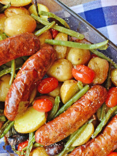 Sausage Potato & Green Bean Bake Photo