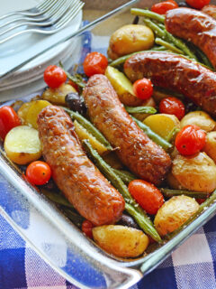 Sausage Potato & Green Bean Bake Picture