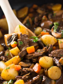 Skillet Beef Tips and Gravy Image