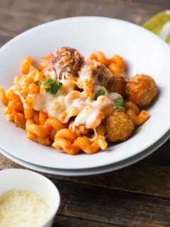 Skillet Meatball Lasagna Picture