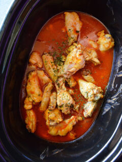 Slow Cooker Buffalo Chicken Wings Picture