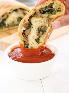 Stuffed Spinach Bread Image