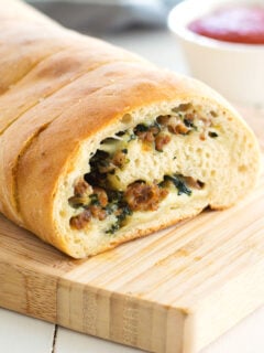 Stuffed Spinach Bread Photo