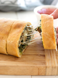 Stuffed Spinach Bread Picture