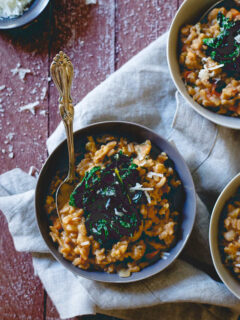 Tuscan White Bean Farro Risotto Pic