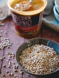 Tuscan White Bean Farro Risotto Picture