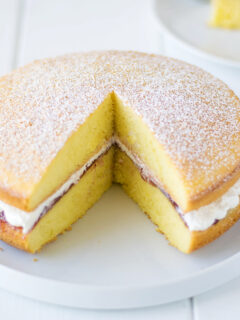 Victoria Sponge Cake Image
