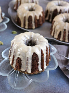 Buckwheat Banana Mini Bundt Cakes Image