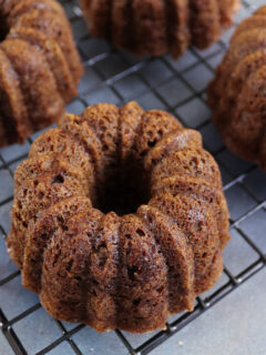 Buckwheat Banana Mini Bundt Cakes Picture