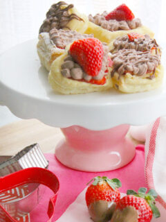 Chocolate Covered Strawberry Tarts Picture