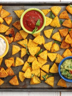 Crispy Polenta Dippers Photo