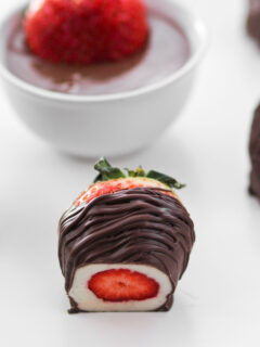 Homemade Strawberry Cordials Picture