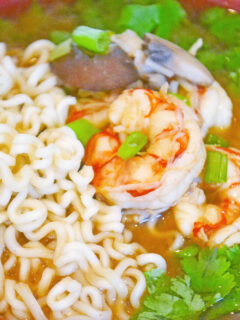 Miso Shrimp Soup with Ramen Picture