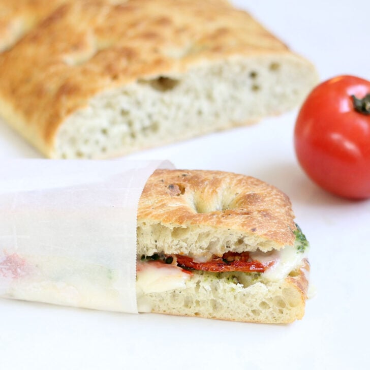 Roasted Tomato Mozzarella Panini Photo