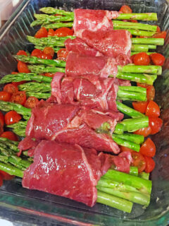 Steak Wrapped Asparagus Image
