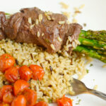 Steak Wrapped Asparagus Photo