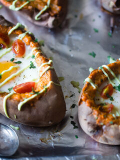 Whole 30 Mexican Egg Baked Sweet Potatoes Photo