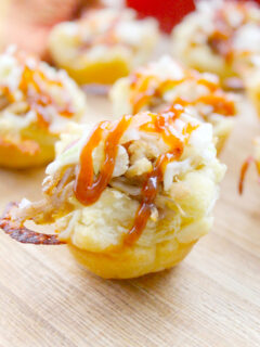 BBQ Shredded Pork Cups with Cheese Pic