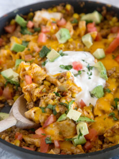 Beef Burrito Skillet Pic