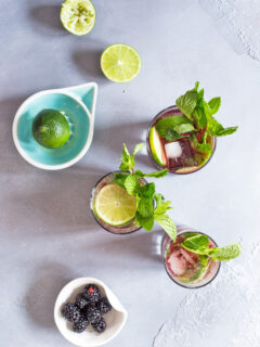 Blackberry Mojito Sangria Image